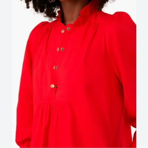 EUC! Tuckernuck/Pomander Place Red Women's Dress, Size Medium - Picture 2 of 9